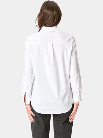TEESHOPPEN Blouse in White