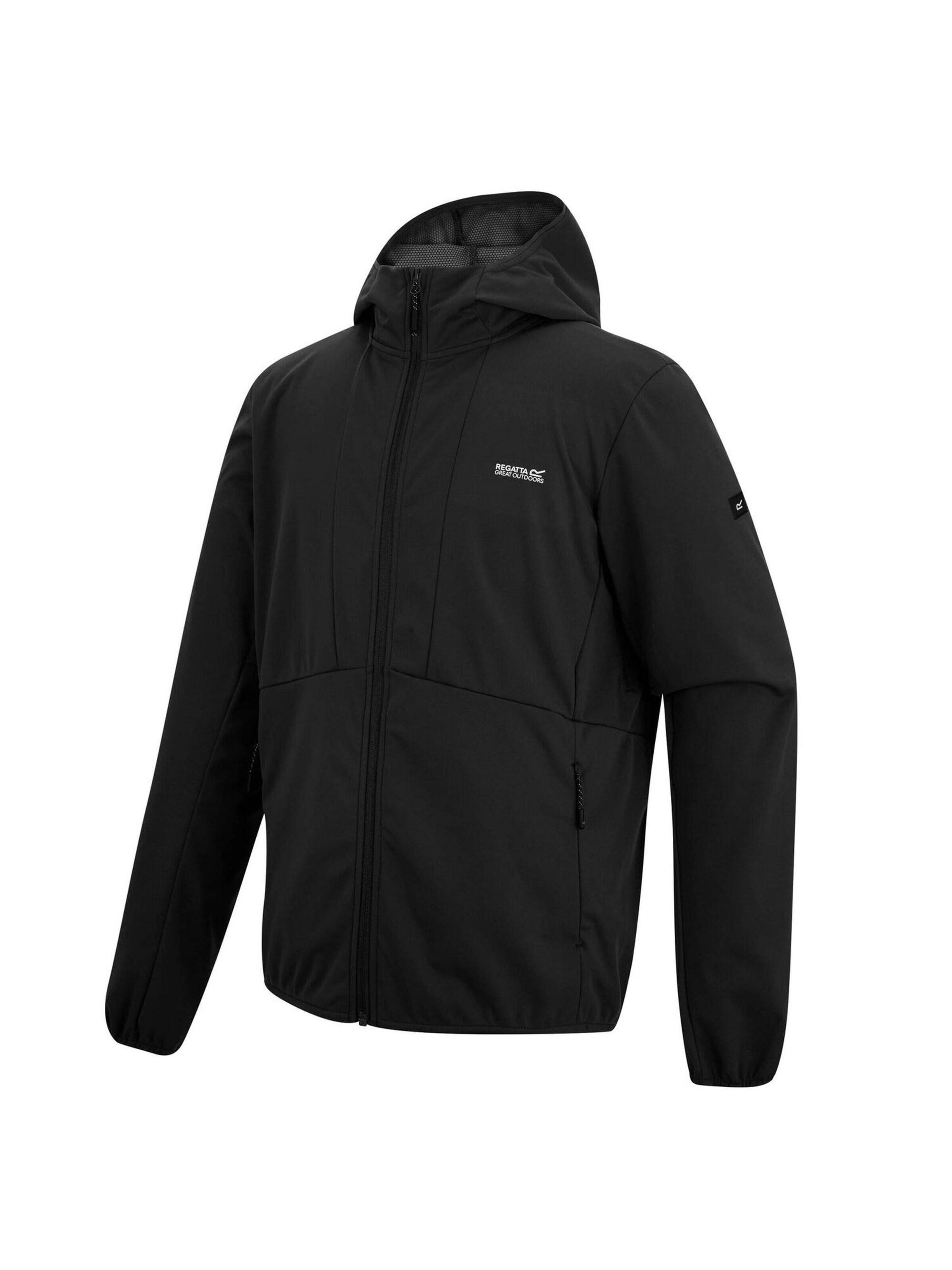 REGATTA Athletic Jacket 'Regatta Softshelljacke Tredmoor' in Black: front