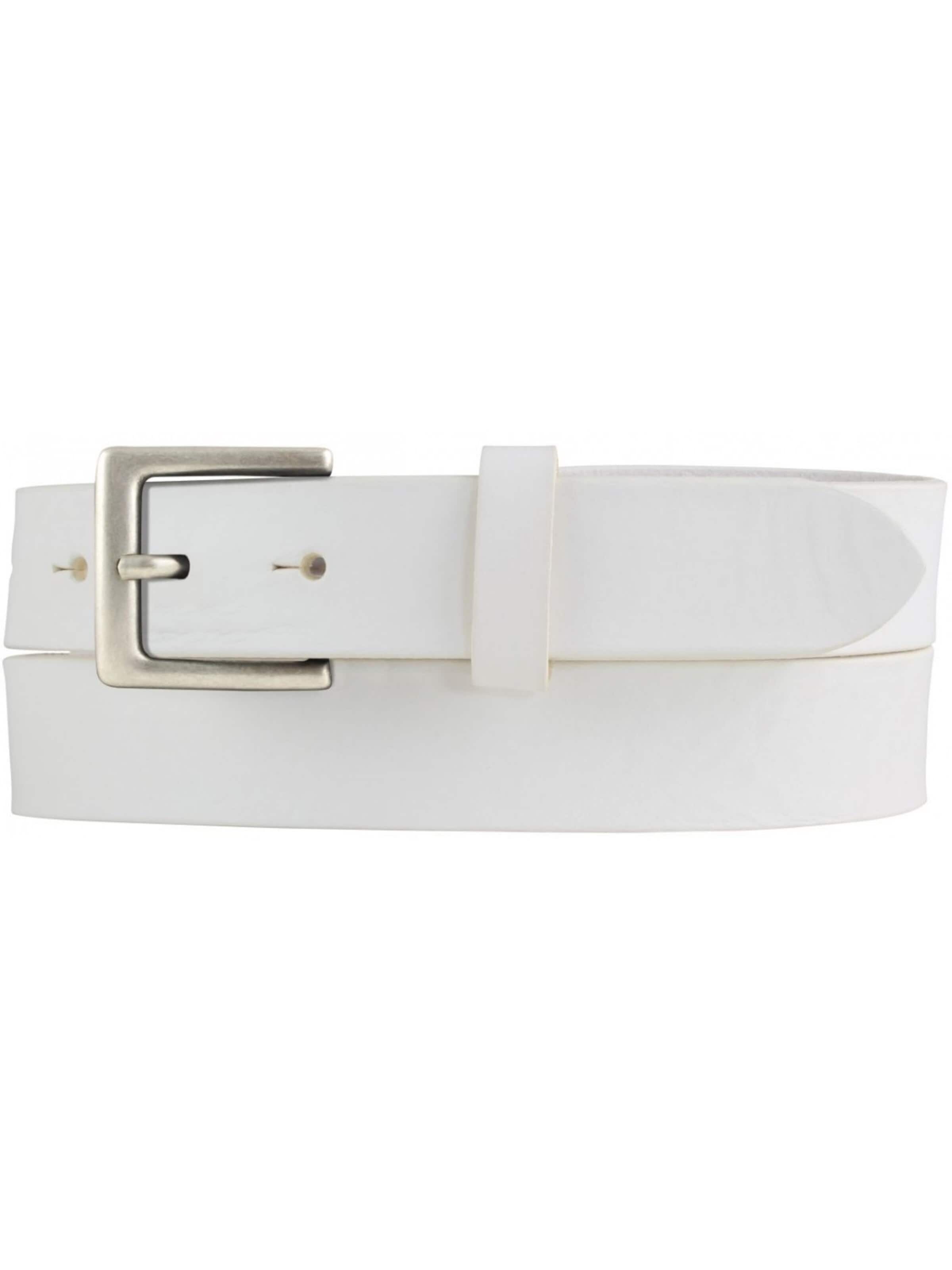 BELTINGER Belt 'Bresciaa' in White: front