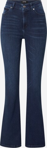 Ivy Copenhagen Flared Jeans 'Tara' in Blue: front