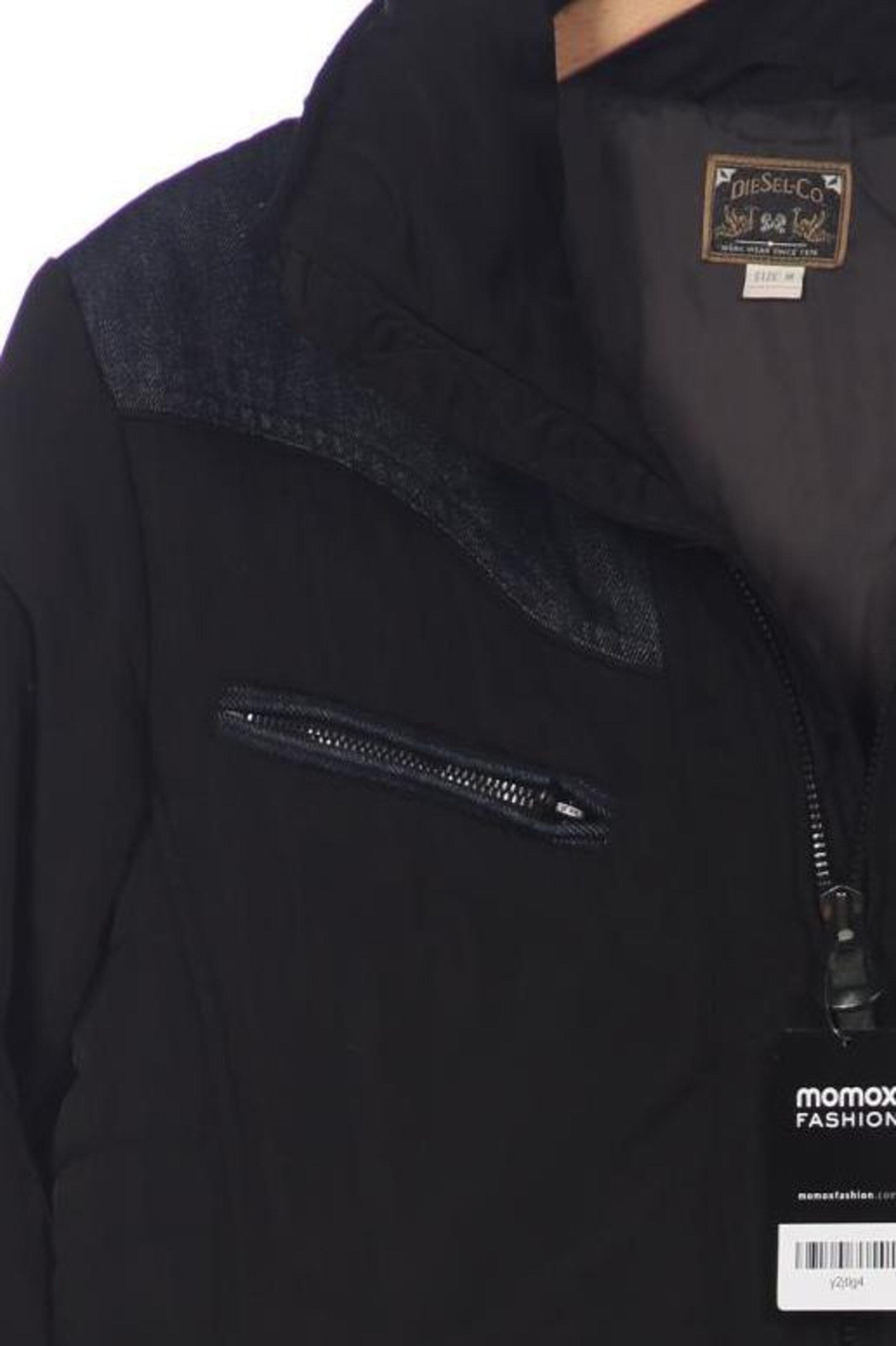 DIESEL Jacket & Coat in M in Black