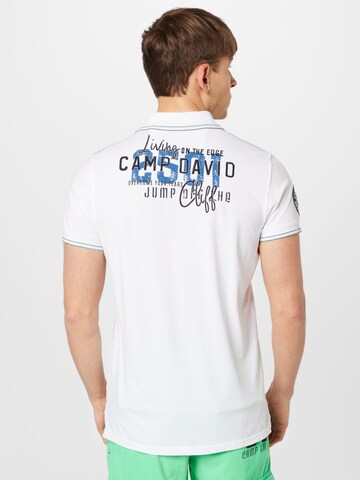 T-Shirt CAMP DAVID en blanc