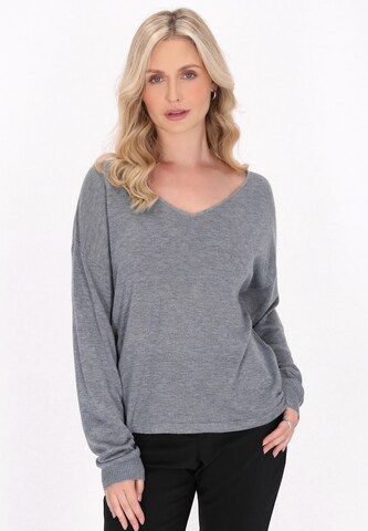 usha BLACK LABEL - Pullover em cinzento: frente