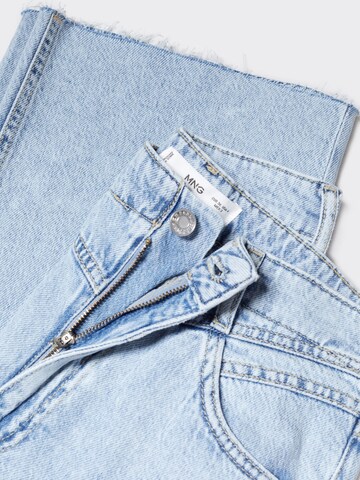 MANGO Regular Jeans 'Bohemian' in Blauw