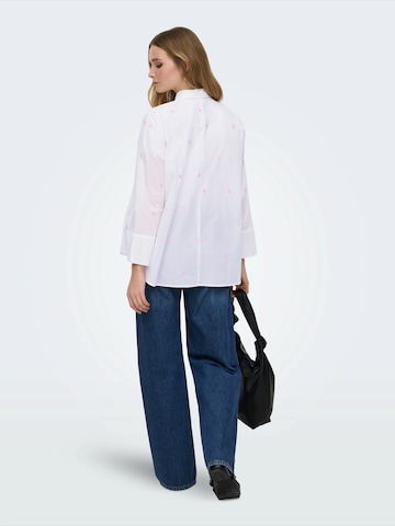 ONLY Blouse 'ONLNEW LINA GRACE' in Wit