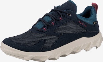 ECCO Platform trainers in Blue: front