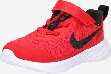 NIKE Buty sportowe 'Revolution 6' w kolorze czerwony: przód