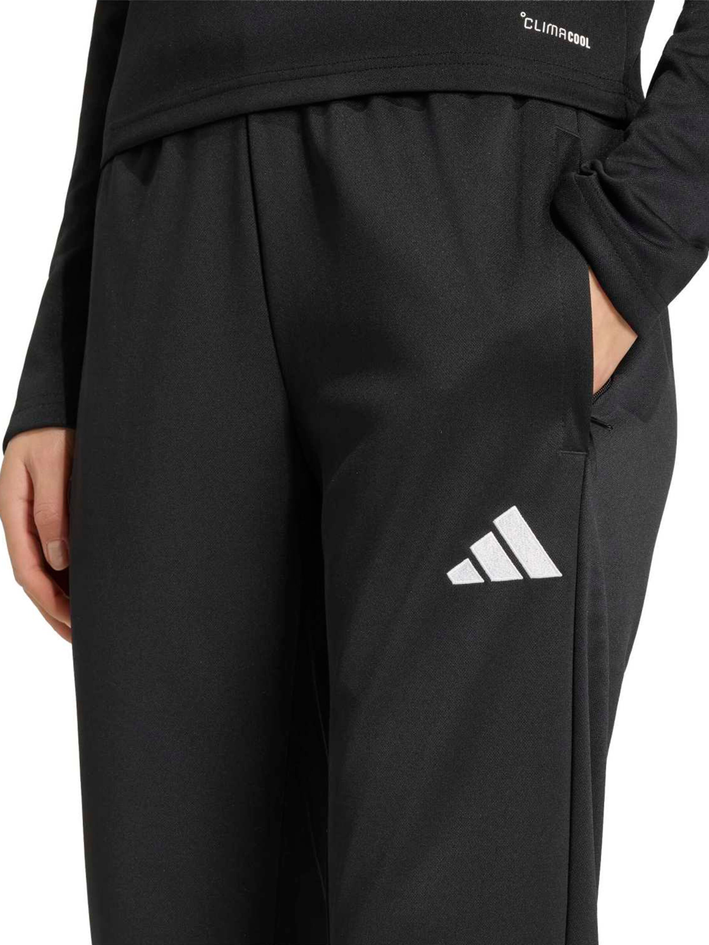 ADIDAS PERFORMANCE Tapered Sporthose 'ENT26' in Schwarz