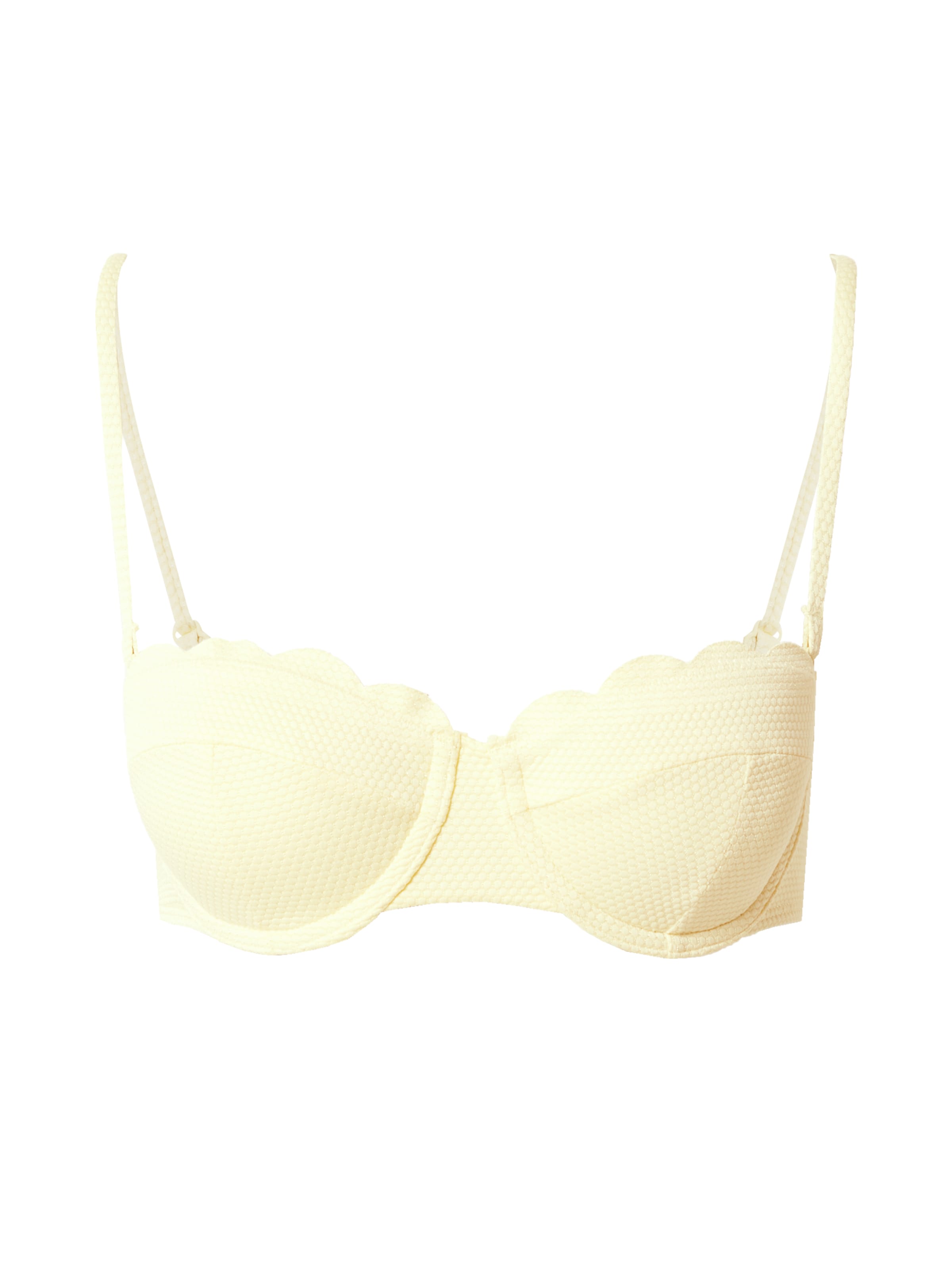 Hunkemöller Τοπ μπικίνι σε κίτρινο παστέλ, Άποψη προϊόντος