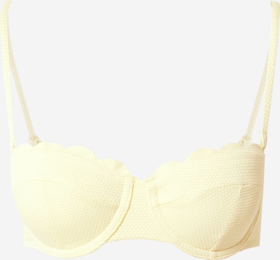 Hunkemöller Bikinitop in de kleur Pasteelgeel, Productweergave