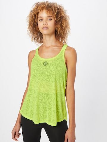 BIDI BADU Sports Top 'Maila Burnout Tech' in Green: front