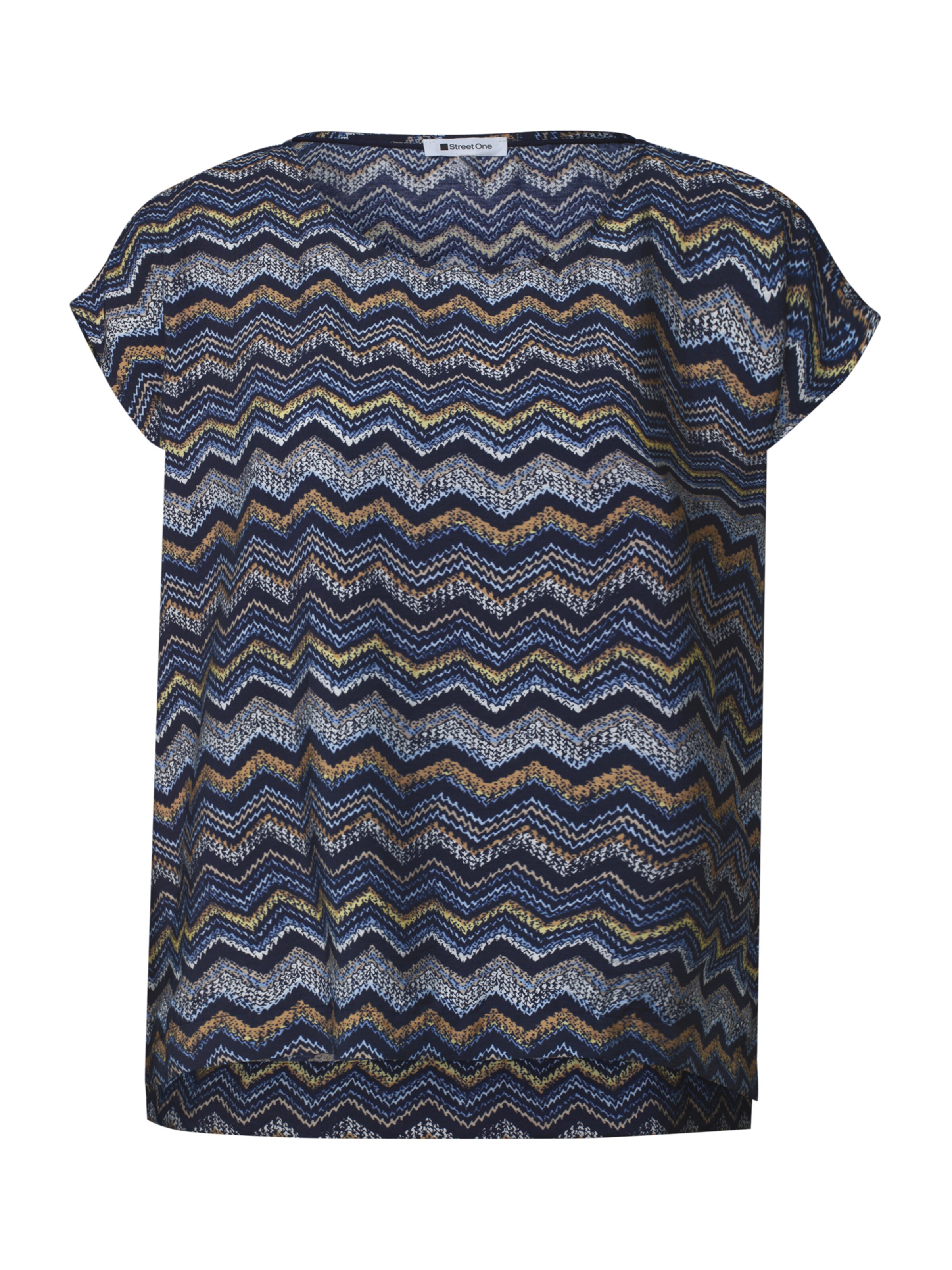 STREET ONE Bluse in Blau: Vorderseite