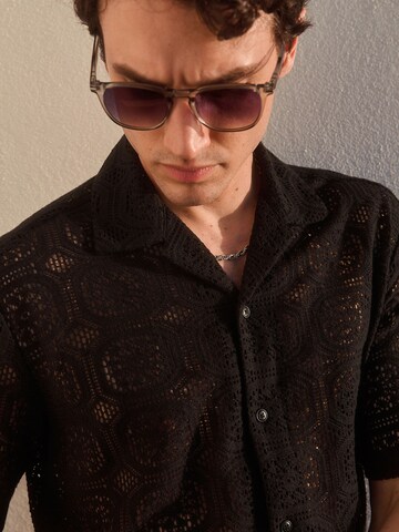 Coupe regular Chemise Next en noir
