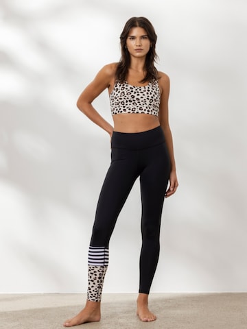 Hey Honey Leggings 'Surf Style'‌ in Beige: Vorderseite
