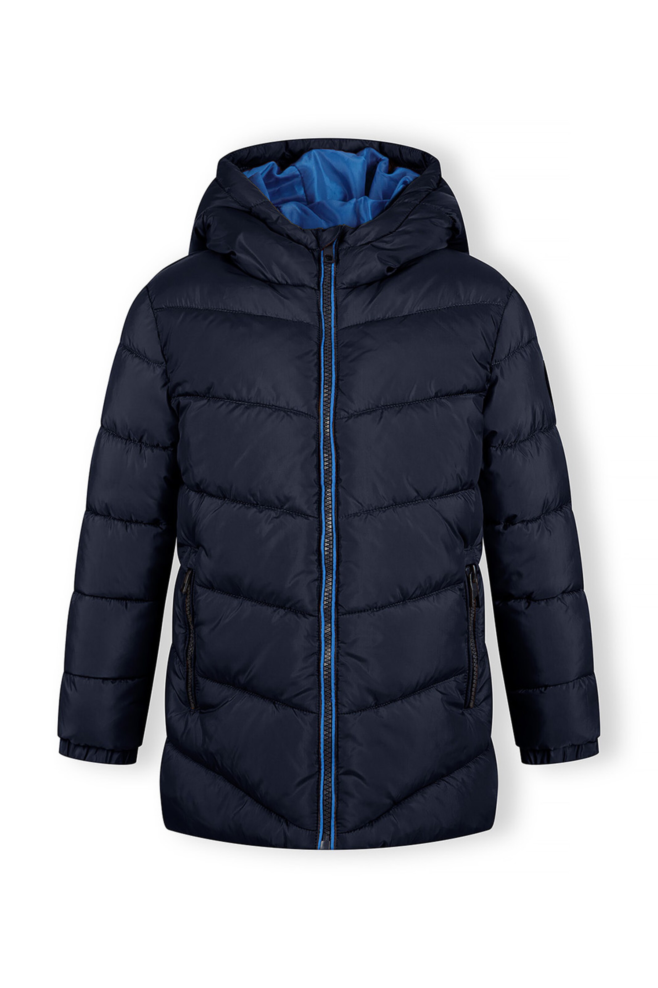 MINOTI Winter jacket in Blue: front