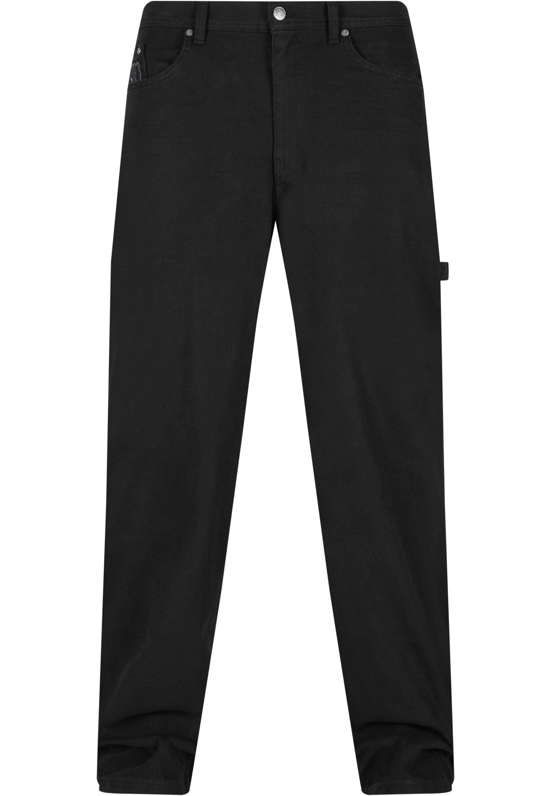 Karl Kani Loosefit Džíny – černá: přední strana