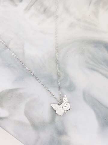 Hey Happiness Necklace 'Glow' in Silver
