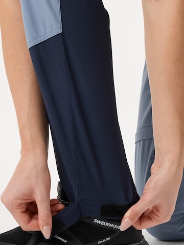 regular Pantaloni per outdoor 'Lofoten' di SWEDEMOUNT in blu