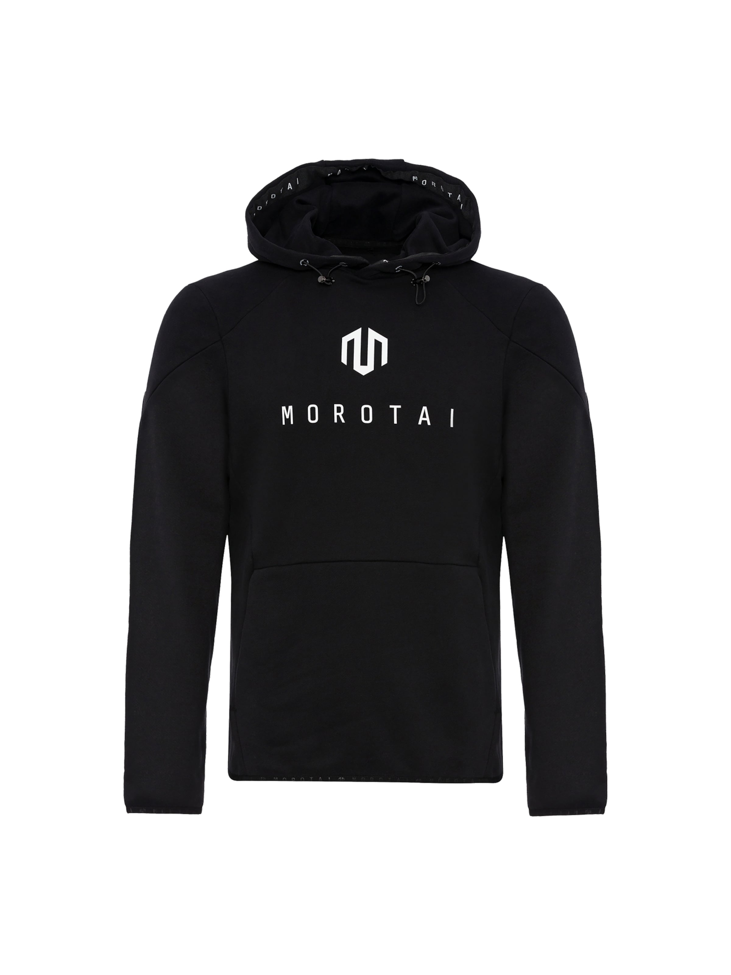 MOROTAI Sport sweatshirt 'Neo' i svart: framsida