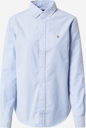 Polo Ralph Lauren Μπλούζα 'GEORGIA' σε μπλε ουρανού / γαλάζιο / καραμέλα / σκούρο καφέ / λευκό, Άποψη προϊόντος
