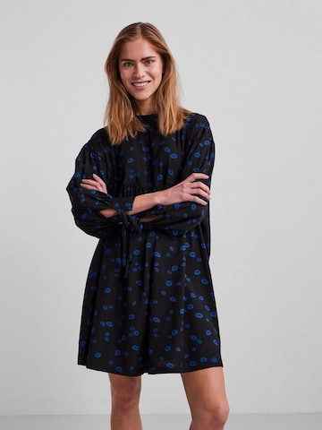 PIECES Shirt Dress 'SILLE' in Black: front