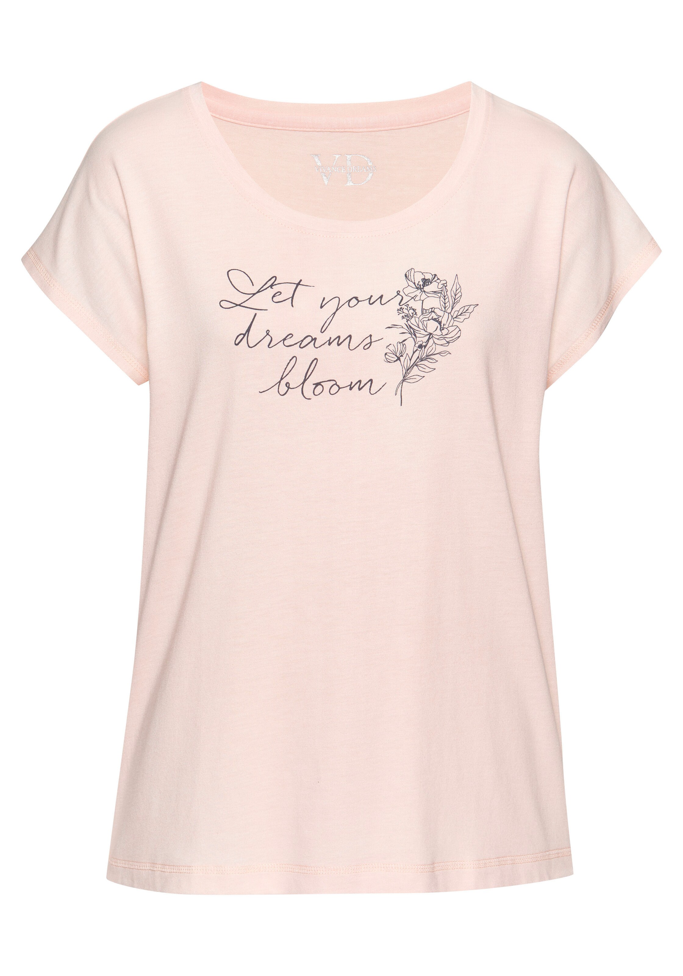 VIVANCE Sovtröja i rosa: framsida