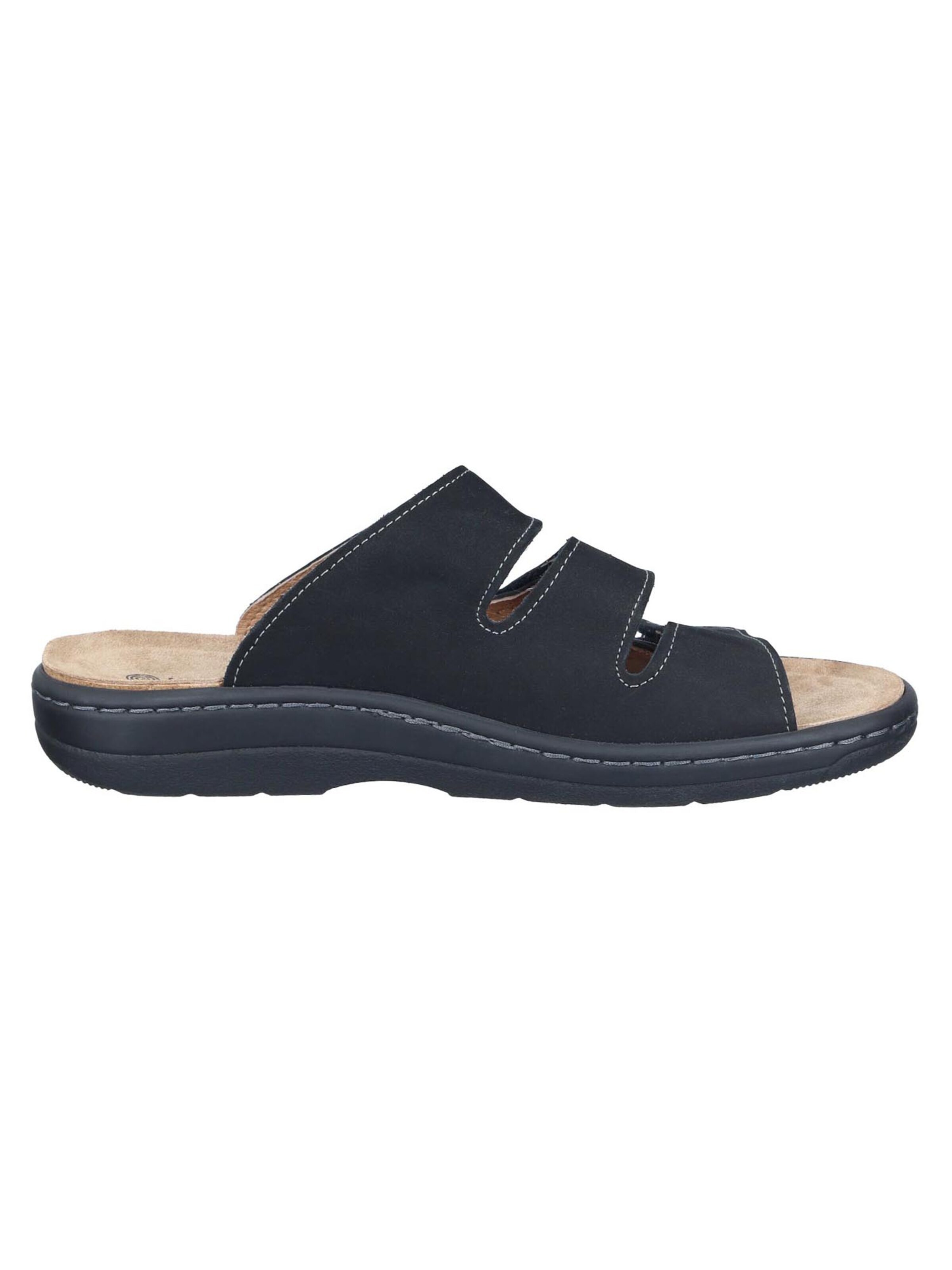 DR. BRINKMANN Mules 'Chelva' in Black
