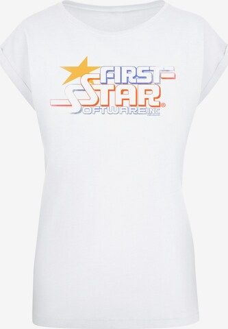 T-shirt F4NT4STIC en blanc : devant