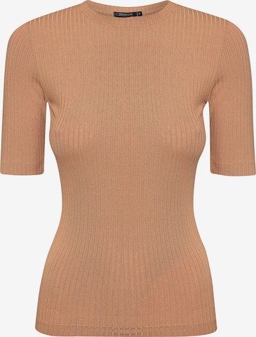 GREENBOMB T-Shirt in Braun: Vorderseite