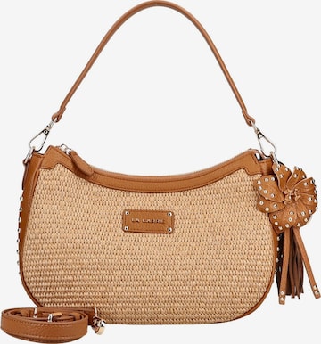 Sacs à main La Carrie en marron : devant