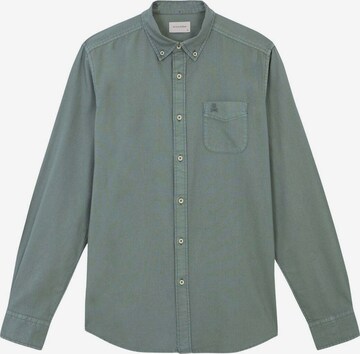 Scalpers Regular fit Button Up Shirt 'New Forest' in Green: front