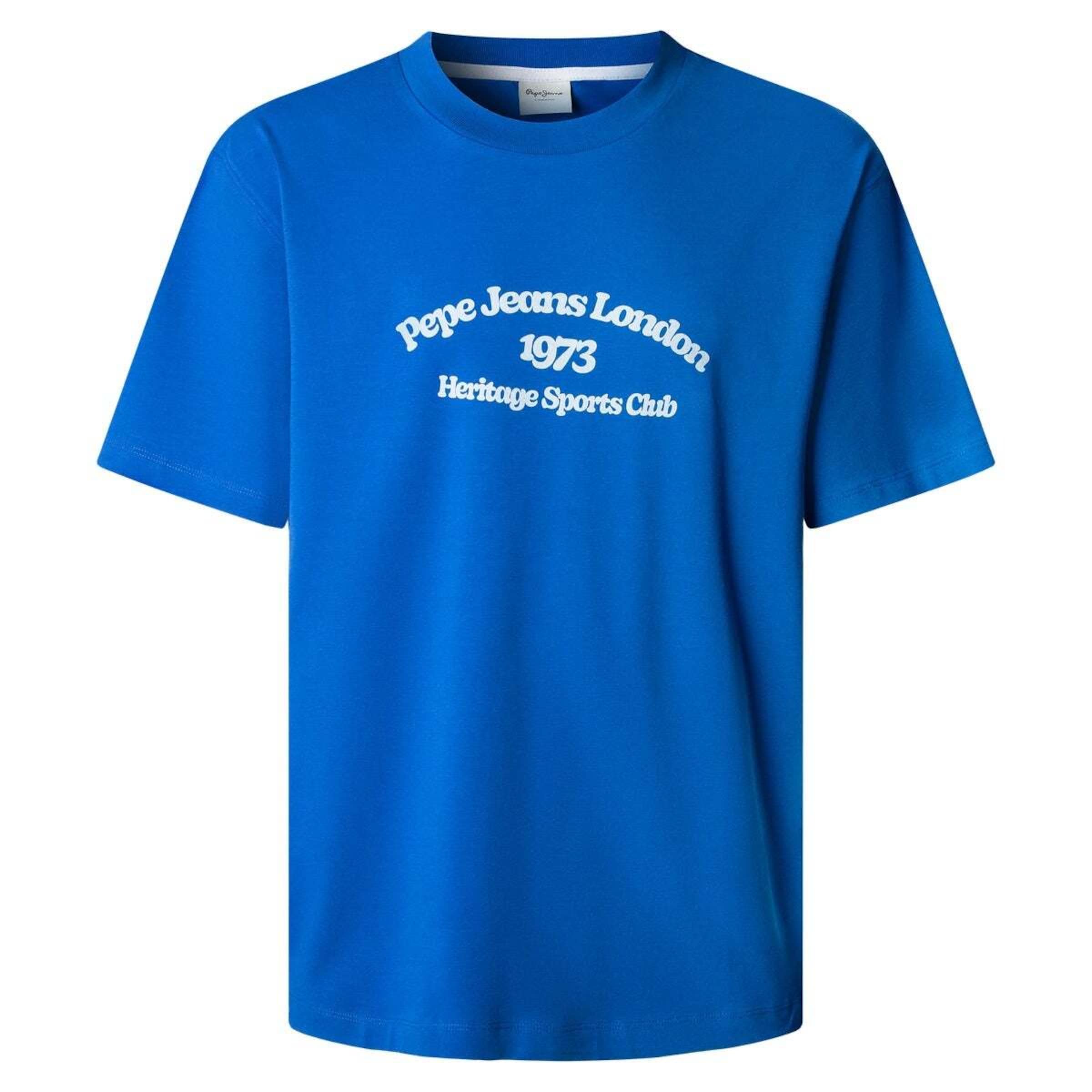 Pepe Jeans T-Shirt in Blau: Vorderseite