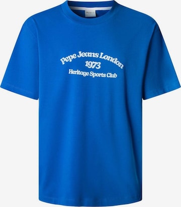 Pepe Jeans T-Shirt in Blau: Vorderseite
