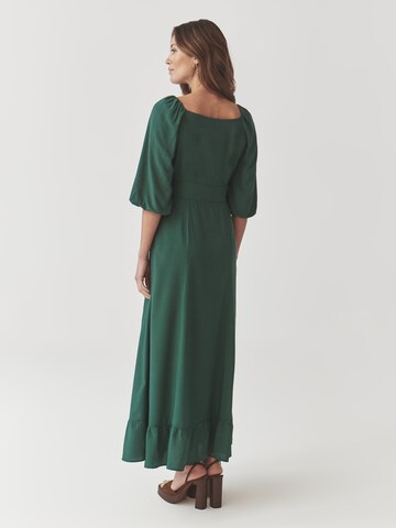 Robe 'KONKIRO' TATUUM en vert