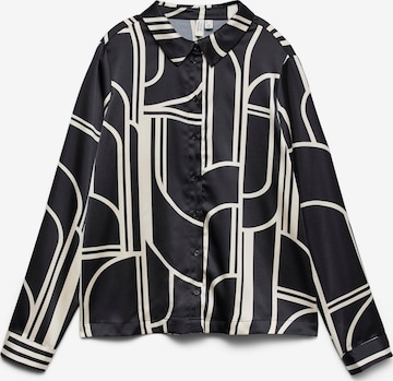 VERO MODA Blouse in Zwart: voorkant