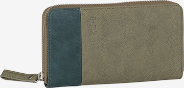 ZWEI Wallet 'Eva' in Green: front