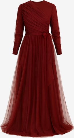 Abito da sera 'INCI' di fashionshowcase in rosso: frontale