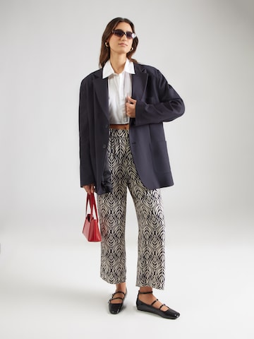 s.Oliver BLACK LABEL Wide Leg Hose in Blau