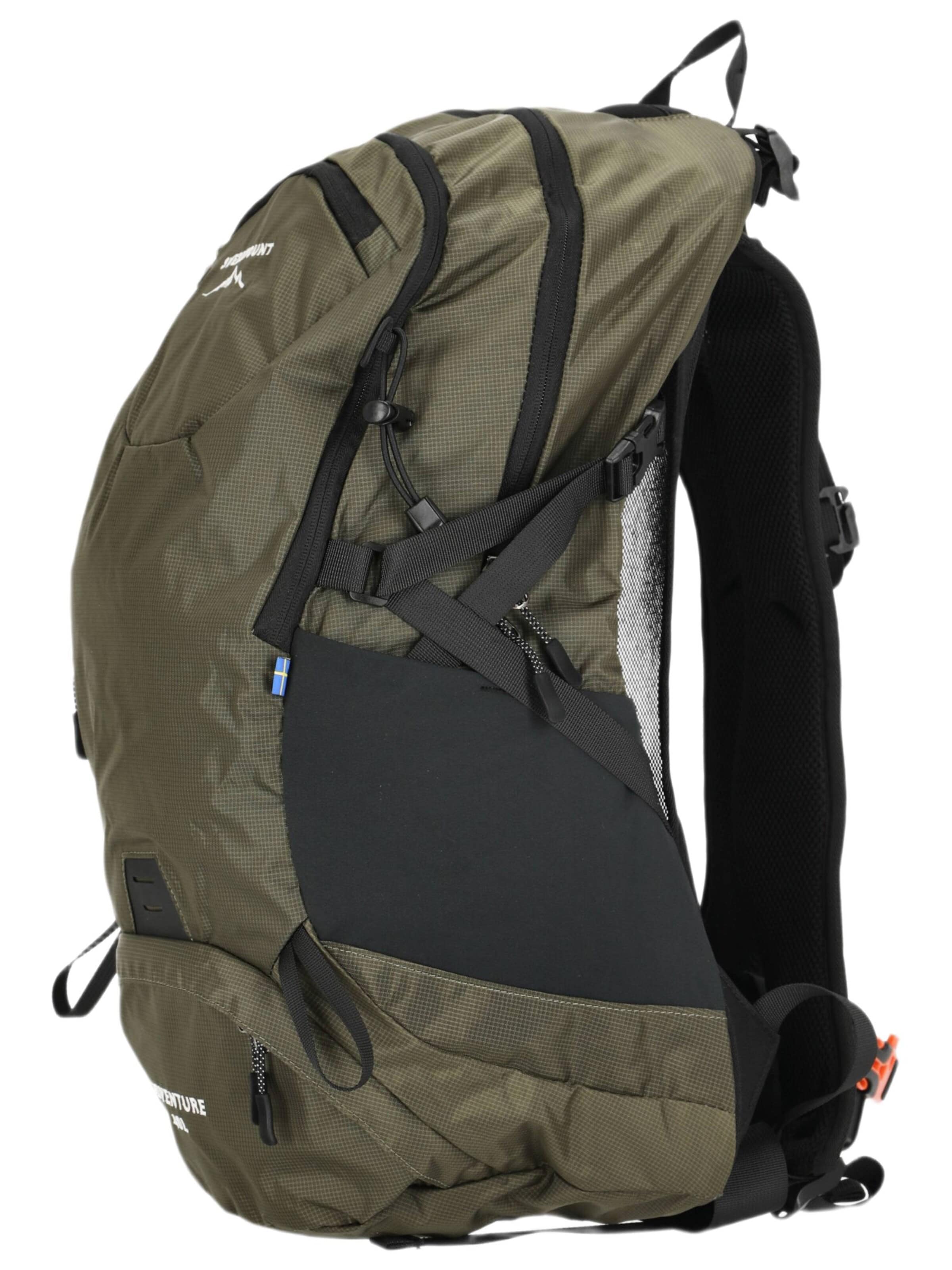 SWEDEMOUNT Sports backpack 'Adventure 40L' in Green