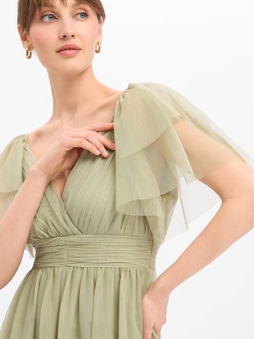 Robe de soirée Marie Lund en vert