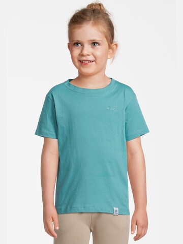 New Life T-Shirt in Blau: Vorderseite