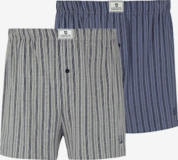 Jan Vanderstorm Boxershorts ' Thure ' in Blauw: voorkant