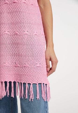 Rochie tricotat de la usha FESTIVAL pe roz
