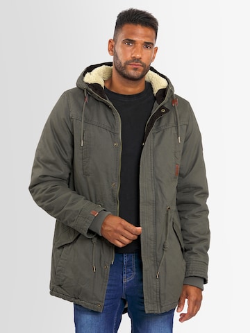 Parka d’hiver Alessandro Salvarini en gris