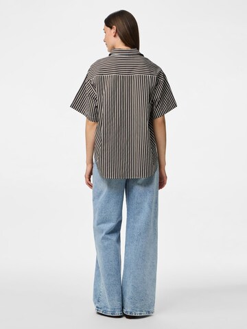 Chemisier 'PCAIDA' PIECES en marron