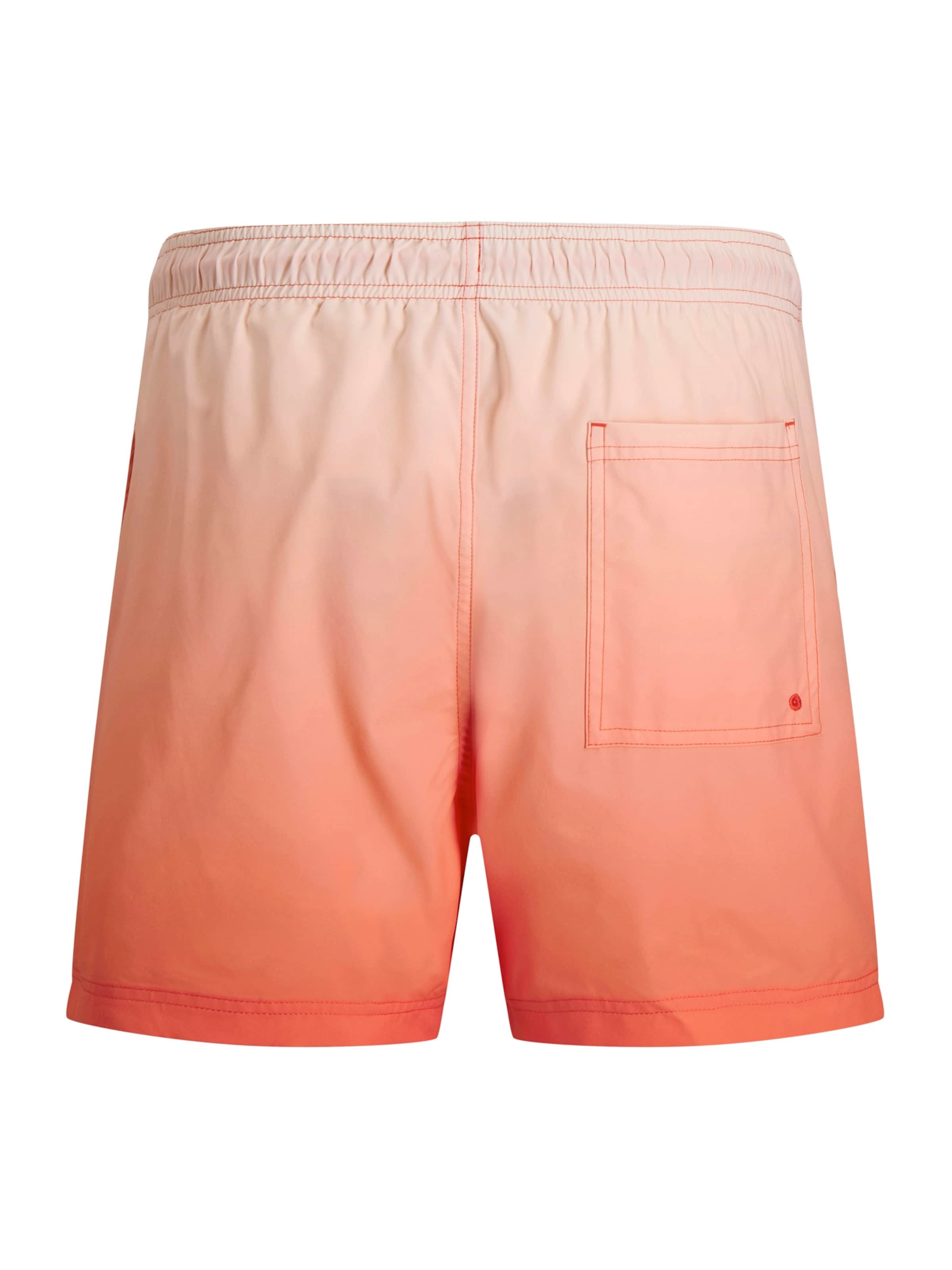 JACK & JONES - Bermudas 'JPSTMAUI' en naranja