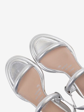 BRONX Sandals 'New Jagger' in Silver