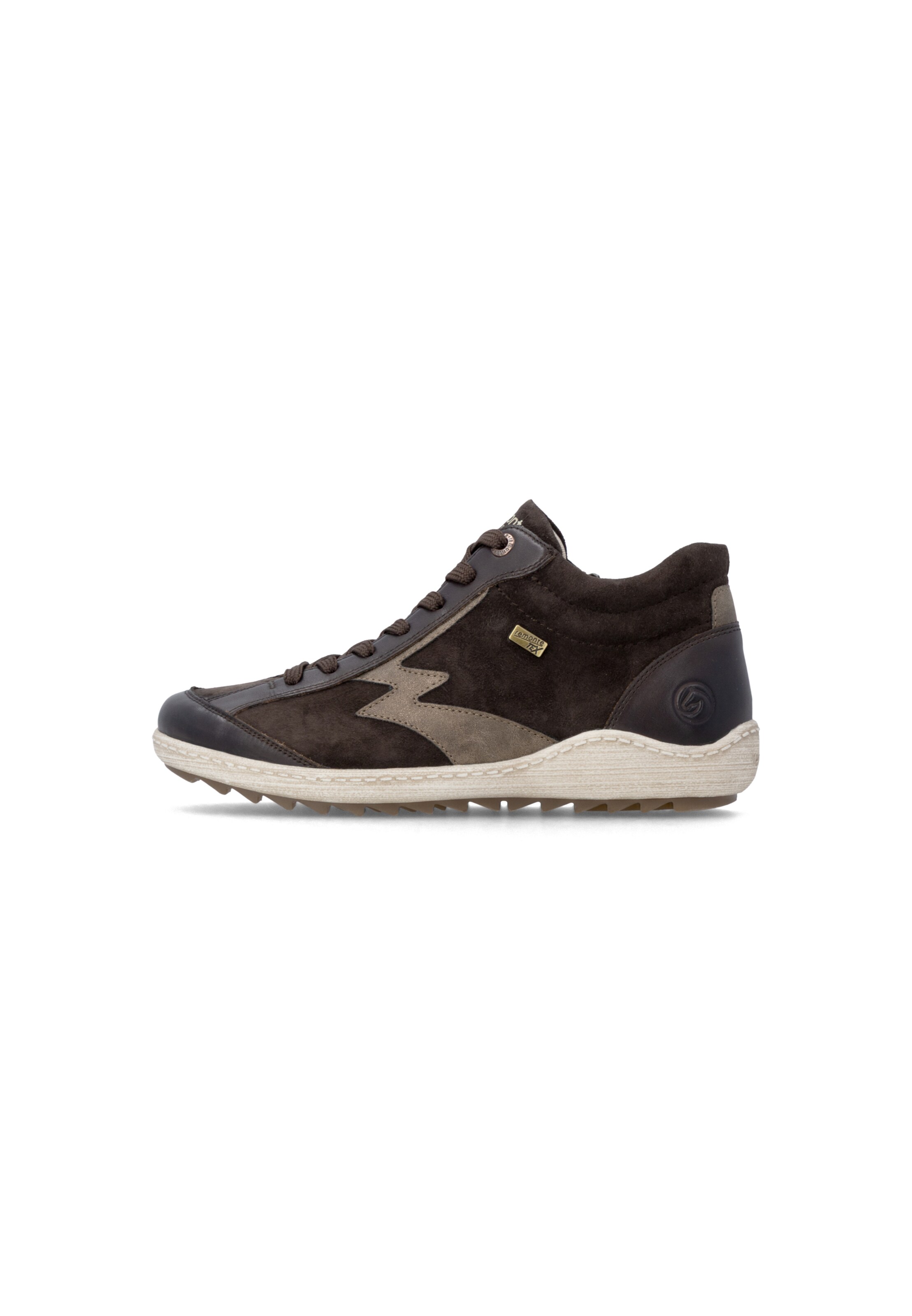 Chaussure de sport à lacets REMONTE en marron