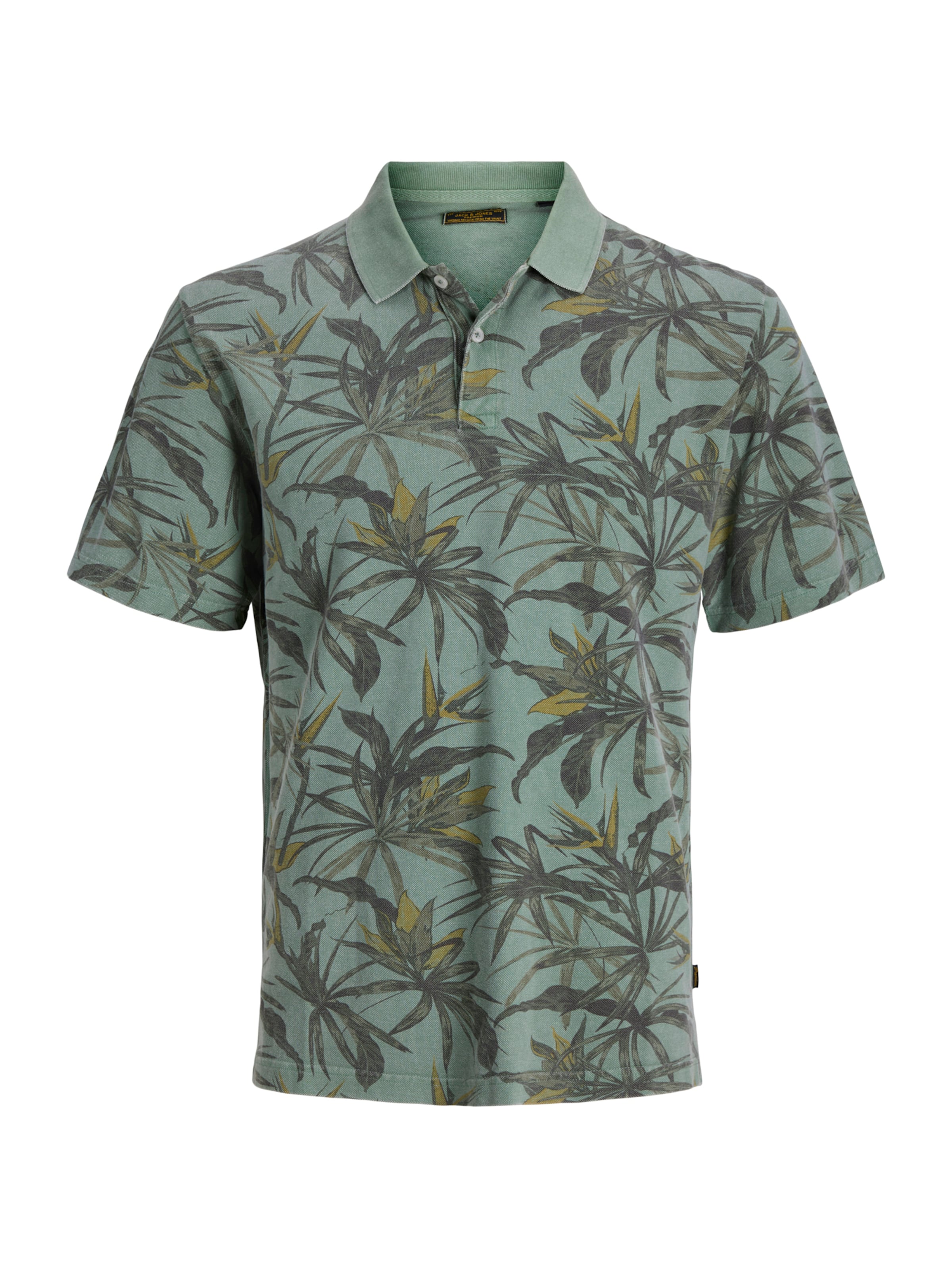 Jack & Jones Premium Футболка 'JPRBLUHAWAII' в размере S в Оливково-зеленый / Цвет киви / Светло-зеленый, Обзор товара