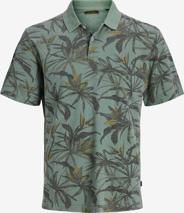 Tricou 'JPRBLUHAWAII' de la Jack & Jones Premium pe verde: față